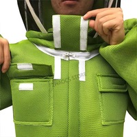 Costume d'apiculture avec maille ventilée à trois couches Ultra costume d'apiculture équipement d'apiculture costume de preuve d'abeille Service OEM