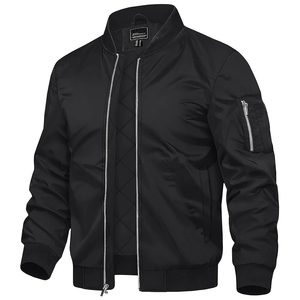 Winter Bomber Professional Outdoor Trending Softshell Utility Sportswear <b>Thin</b> Stand Collar <b>Men</b> Full Warm <b>Jackets</b> - Product Image 1