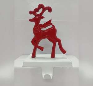 Top Demanded Luxury Golden Angel Metal <b>Christmas</b> <b>Stocking</b> Holder Holiday Home Decoration At Best Price - Product Image 1