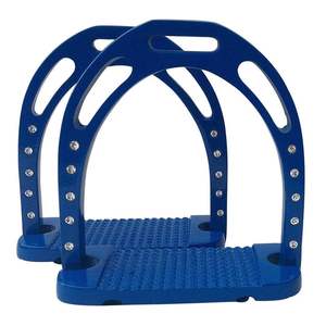 Equipo ecuestre de construcción Premium Estribos para carreras de caballos Estribos para montar a caballo de estilo inglés cómodos de aluminio - Product Image 3