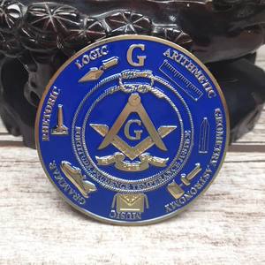 High Quality <b>Personalised</b> Custom Zinc Alloy 3d Freemason Lapel <b>Pin</b> <b>Badge</b> Metal Enamel Gold Mason ronpex - Product Image 1