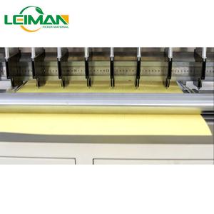 Auto faca papel plissando máquina com motor rolamento engrenagem PLC por Delta Schneider Omron Keyence - Product Image 4