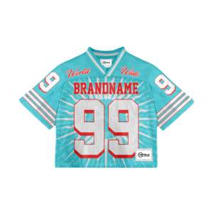 Camisetas deportivas de verano de poliéster 100% personalizadas, camiseta de fútbol americano transpirable de alta calidad, camisetas cortas de punto de talla grande para hombre - Product Image 3