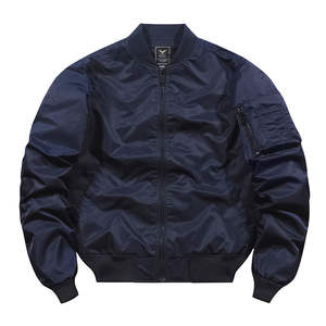 Chaqueta Bomber para Hombre, Resistente, Estilo Urbano, Cuello Alto, Forro Grueso, Tejido Duradero, Impermeable, con Capucha, para Clima Frío e Invierno - Product Image 1