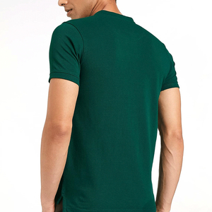 เสื้อยืดคอกลมผู้ชายคุณภาพสูงขายดี สีพื้น น้ำหนัก 260 กรัม ผ้าถัก ระบายอากาศได้ดี เป็นมิตรกับสิ่งแวดล้อม รับสกรีนโลโก้ตามแบบ - Product Image 2
