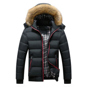 Chaquetas Parka para hombre más vendidas, ropa de moda profesional, cuello alto de lona elegante y transpirable - Product Image 2