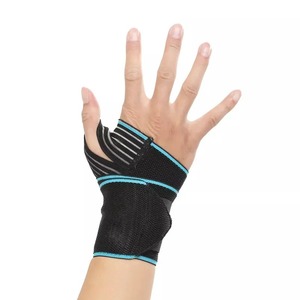 Bandes de poignet en néoprène de haute qualité pour la musculation en salle de sport, la musculation, compression réglable, support de poignet robuste, accessoires de salle de sport - Product Image 1