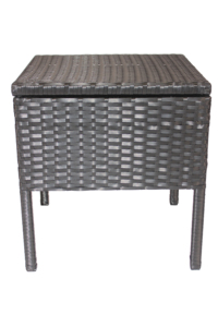 Hete Verkoop Tuin Sets Water Proof Pa Coating Eettafel En Stoel Grey 2-String Rotan Diana Set 3 Stuks Phu Linh Fabrikant