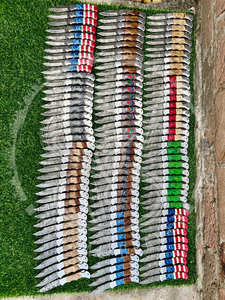 Surtido de Navajas Plegables Tácticas con Mango de Madera para Supervivencia al Aire Libre, Pesca, Senderismo y Camping, Navaja de Bolsillo EDC para Regalo - Product Image 2