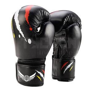 Vente à chaud Gants de boxe en cuir Gants de boxe professionnels Gants de boxe avec logo personnalisé - Product Image 1