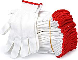 Guantes de Algodón Blancos, Diseño sin Dedos, 100% Algodón Puro, Guantes Hidratantes, Talla Única, Guantes para Eccema y Manos Secas - Product Image 5