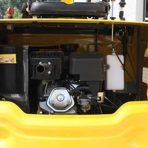 FORCE-DRIVE Mini Excavator 1 Ton <b>Digger</b> 13.5hp Gas Tracked Crawler EPA Engine - Product Image 2
