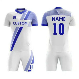 Uniforme de Fútbol Antiarrugas, Diseño Personalizado, Superventas, Tela Lisa de Poliéster de Primera Calidad - Product Image 3