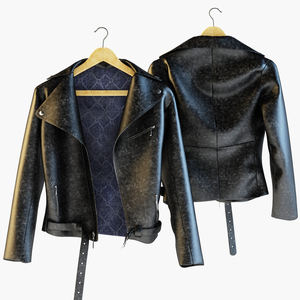 Vestes d'hiver en cuir noir nouveau style pour hommes - Product Image 5