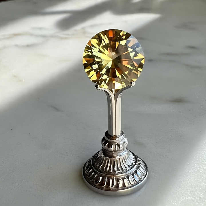 Best Quality 3 MM 1 Crt Pack Brilliant Cut Smart Yellow D Color VVS1 Diamond Ultimate Super Fine Loose Gemstone with Free Gift