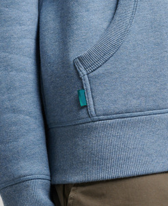 เสื้อฮู้ดผ้าขนแกะสำหรับผู้ชายผ้าขนแกะแบบปักพร้อมซิปสำหรับฤดูหนาวแห้งเร็วสีที่เป็นเอกลักษณ์ดูทันสมัย - Product Image 5