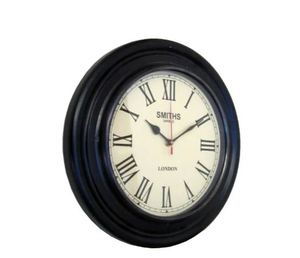 Fresh Arrival <b>Square</b> Shape Iron Classical Design <b>Wall</b> <b>Clock</b> 16" Inch Home Decorative <b>Wall</b> Decorative <b>Clock</b> Indian Manufacturer - Product Image 2