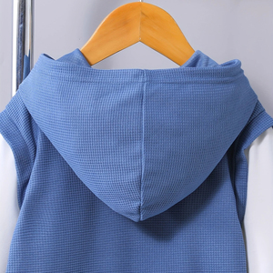 Conjunto de dos piezas con estampado de invierno unisex Traje de chándal personalizable transpirable a prueba de viento de manga larga a la moda - Product Image 3