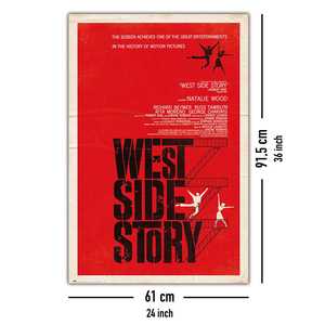 Póster de arte moderno de West Side Story de 1961 para decoración de pared - Product Image 4