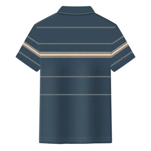 Logotipo personalizado de los hombres de manga corta transpirable para Polo ropa de verano de secado rápido - Product Image 2
