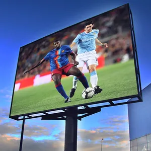 Stadio di calcio all'aperto Street Station Ip65 Giant Electron Tv Sign Board P4 P6.6 modulo Led fisso Matrix Led Display Screen