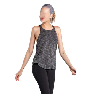 เสื้อกล้ามระบายอากาศได้ดีสำหรับผู้หญิงเสื้อกล้ามใส่ไปยิมเสื้อแขนกุดใส่เล่นโยคะ - Product Image 3