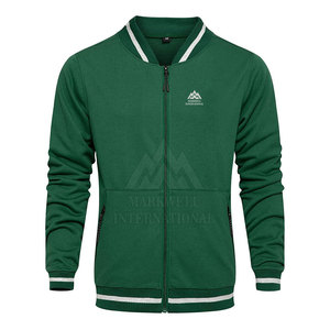 Ropa de entrenamiento Chándal ligero con cremallera Chándal Premium de alta calidad Impresión de logotipo personalizado Chándal con cremallera para hombre - Product Image 4