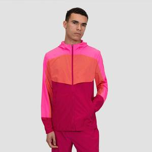 Veste coupe-vent sans couture pour hommes, légère à capuche, pour la course en plein air, l'entraînement sportif, imperméable, coupe-vent, vêtements de sport, vente en gros - Product Image 1