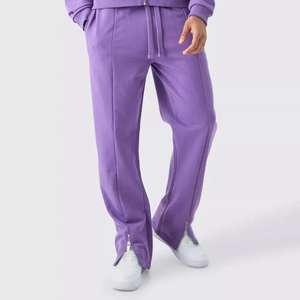 El mejor precio de la fábrica de Pakistán, chándal con cremallera para hombre, calidad superior, nuevo estilo, manga larga acampanada, dos piezas, peso pesado, de talla grande - Product Image 5