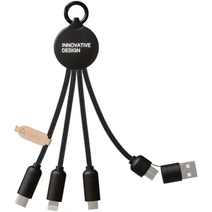 สายชาร์จ USB แบบยั่งยืน 5-in-1 C14 สำหรับอุปกรณ์ส่งเสริมการขาย - Product Image 5