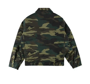 Cotton <b>Work</b> <b>Jacket</b> Heavyweight <b>Canvas</b> Fabric Custom OEM Service Embroidery <b>Work</b> <b>Jacket</b> for Men - Product Image 3