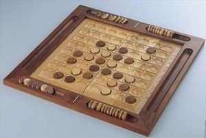 Plateau d'Othello en bois finition luxe |   Travail artisanal qualifié |   Vente en gros en grande quantité |   Meilleur prix d'usine - Product Image 2