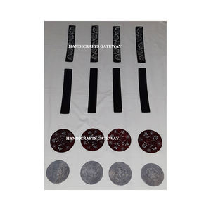 Porta Incienso Redondo de Piedra Jabonosa Natural, Diseño Creativo Hecho a Mano, Tallado a Mano, para Decoración del Hogar y Templos - Product Image 4