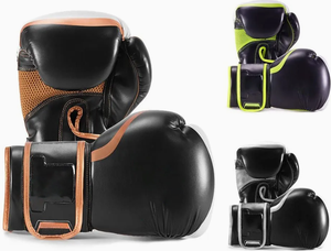 Guantes ganadores hechos a medida de alta calidad, superventas al por mayor, diseño OEM para boxeo y combate de fútbol - Product Image 5