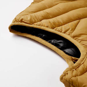 Nouveauté Vêtement d'extérieur d'hiver pour homme en couleur unie Respirant Imperméable Haute qualité Faible MOQ Gilet chauffant - Product Image 5