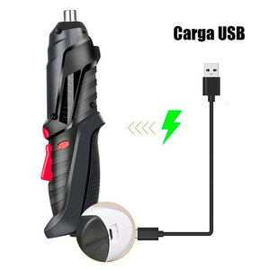 Cacciavite Elettrico Multifunzione LED Ricaricabile USB 3.6V, Cacciavite a Batteria al Litio Senza Fili Fai-da-Te - Product Image 4