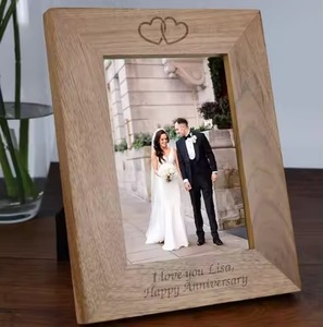 Cadre photo en bois artisanal pour table, étagère ou montage mural, idéal pour l'affichage de photos, le rangement et la décoration intérieure - Product Image 3