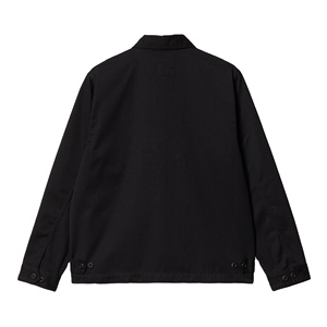Chaqueta de trabajo de invierno personalizada para hombre, cortavientos con cremallera de lona vintage con chaqueta vuelta hacia abajo para hombre - Product Image 2
