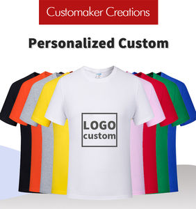 Venta al por mayor personalizable OEM diseño 100% algodón camisetas para Mujeres Hombres talla grande pantalla a rayas Transferencia de Calor impresión tela de lona - Product Image 2
