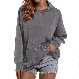 Nueva Llegada, Sudaderas con Capucha para Mujer de Alta Calidad, Forradas en Algodón/Poliéster, con Logotipo Personalizado, Ropa Casual de Invierno, Transpirable, Anti-Pilling - Product Image 3