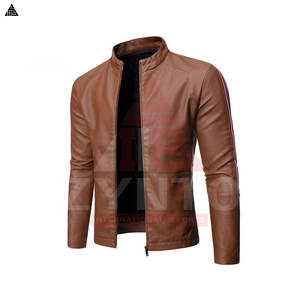 เสื้อแจ็คเก็ตหนังแฟชั่นผู้ชายรุ่นใหม่ล่าสุด เสื้อแจ็คเก็ตหนัง PU ผู้หญิง เสื้อแจ็คเก็ตมอเตอร์ไซค์ เสื้อแจ็คเก็ตหนังวัวคุณภาพพรีเมียม - Product Image 6