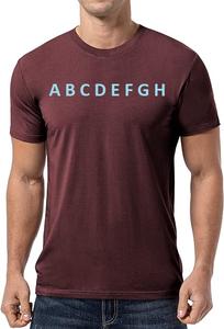 เสื้อยืดผ้าฝ้ายไม้ไผ่คุณภาพสูงสั่งพิมพ์ลายสกรีนตัวอักษรตรงจากโรงงาน - Product Image 5