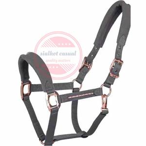 Cabestro de caballo de cuero ajustable de alta calidad - Product Image 4