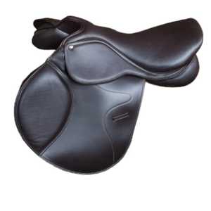 Selle de saut en cuir de cheval de la meilleure qualité selle de course de chevaux tout usage en plein air selles de course de chevaux de sport de luxe abordables - Product Image 1