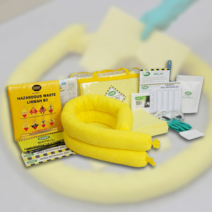 Chemical Spill Kit 20 Liter with Soft <b>Bag</b> Mobile Chemical Spill Cleanup Absorbent Kit for Factory Warehouse Vehicle and Lab - Product Image 1