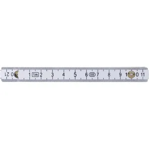 Metro Pieghevole Personalizzabile Leon, Gadget Promozionale con Nastro Metrico Personalizzato - Product Image 2