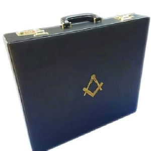 Fabricant de marque privée personnalisé maçonnique Regalia col et tablier sac étui Regalia porte-documents - Product Image 1