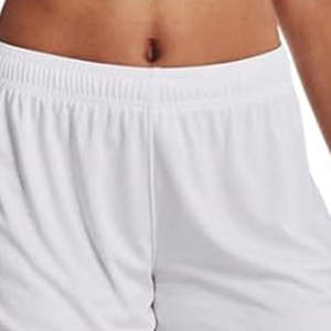 Pantalones cortos deportivos de mujer bóxer clásico de lino y algodón cómodos sueltos con bolsillos azules informales de verano con logotipo personalizado - Product Image 1