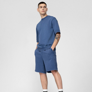 Shorts de qualité supérieure pour hommes Quickdry 100% coton avec poches Shorts pour hommes Logo personnalisé léger - Product Image 2