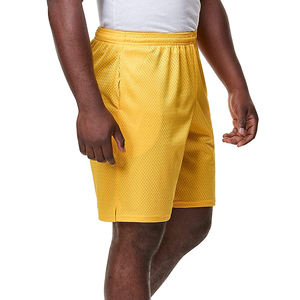 กางเกงขาสั้นวิ่งชายหาดสำหรับผู้ชายกางเกง100% ผ้าโพลีเอสเตอร์เอวยางยืดสีทึบย้อมสีล้วนแบบปรับแต่งได้ใหม่2023 - Product Image 5